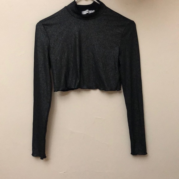 Sparkly black top - Size Small - Picture 1 of 3